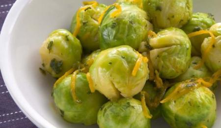 Brussels Sprouts with Orange Sauce