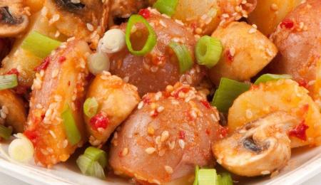 Hot and Spicy Potato Salad