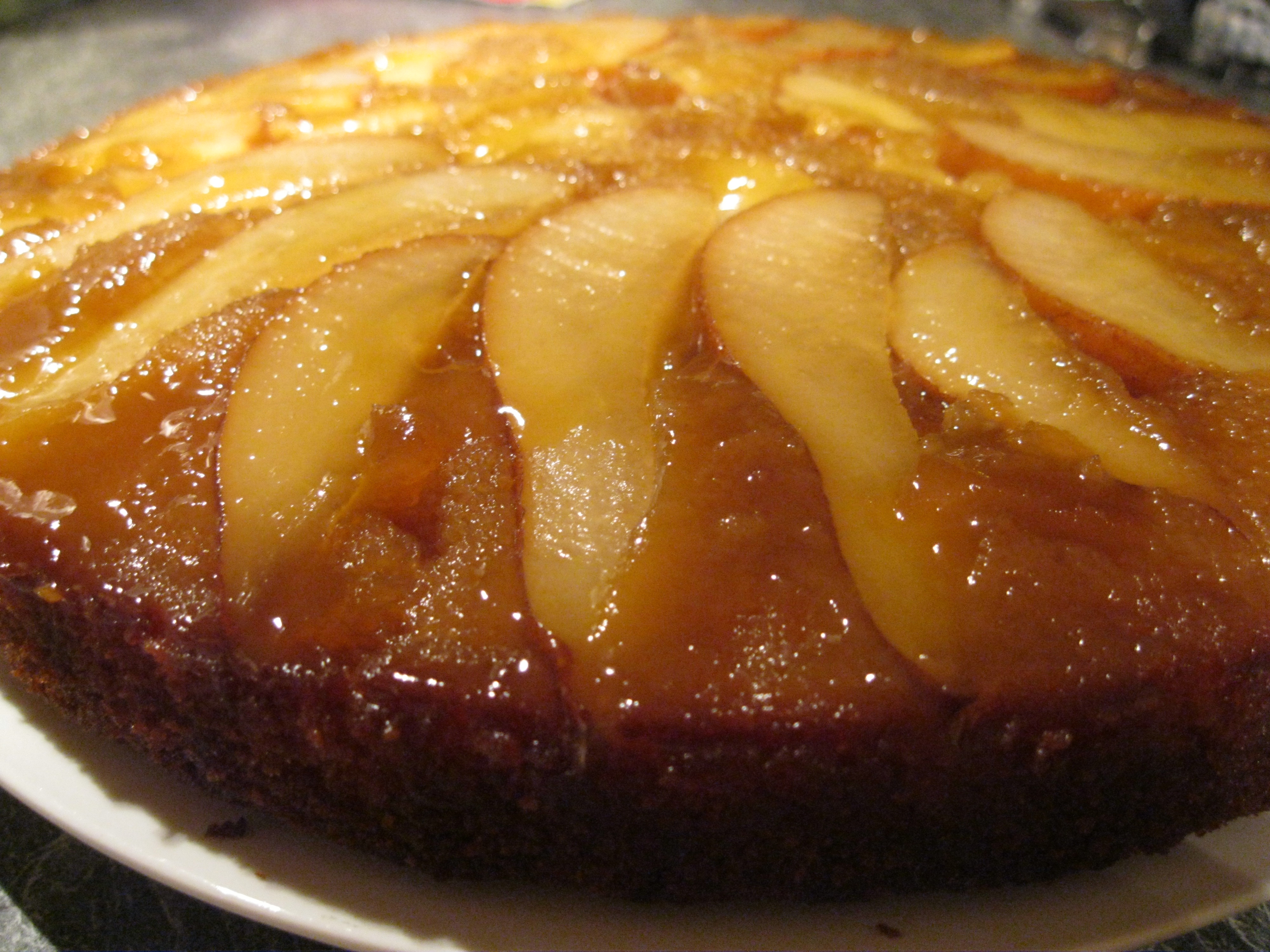 Pear and Ginger Cake.