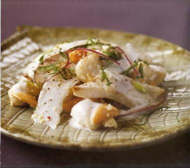 Ceviche of Spicy Scallops and Fish