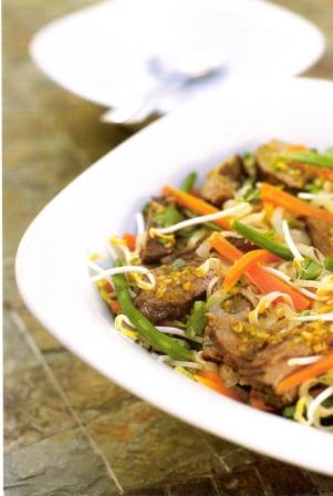 Star Anise Beef and Noodle Salad