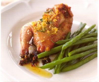 Roasted Poussins with Lemon
