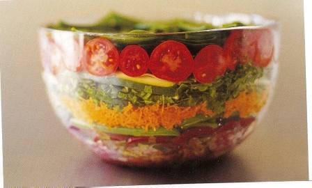 Garden-fresh Layered Salad