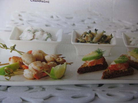 Christmas Seafood Hors D'Oeuvres